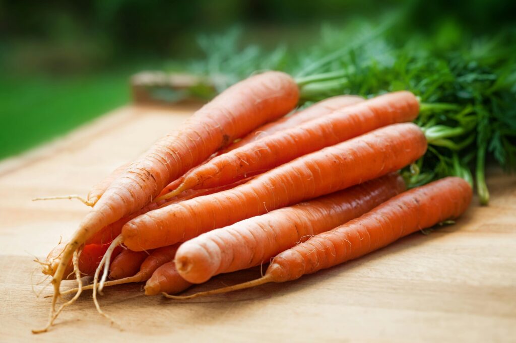 summer health tips fruits and veg carrots