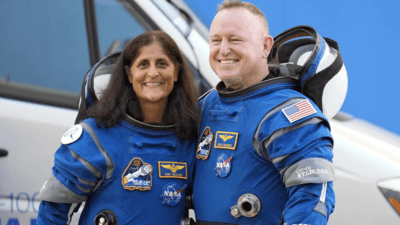WELCOME BACK SUNITA WILLIAMS